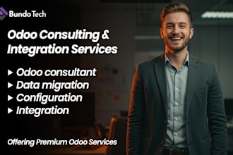 customize odoo modules , integrations , implementation