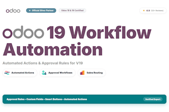 customize odoo 19 workflows
