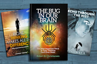 do a unique book cover design