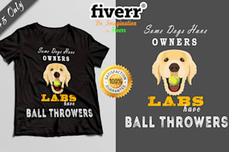 design trendy t shirt bags mugs graphic in 12 hours