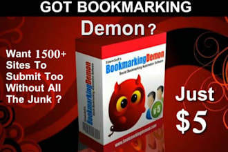2200+ Bookmarking Demon Site List Without The Usual 10,000+ JUNK Sites