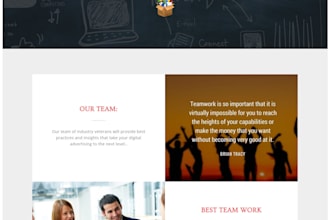 design wordpress websites for customers