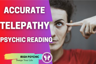 provide an accurate telepathy psychic reading mind reading