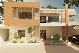 make a house plan and 3d render for you