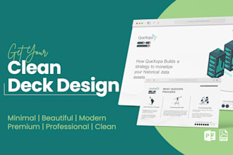 design premium powerpoint presentation design