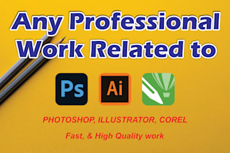 be design your professional flyer, logo, poster, social media posts and videos