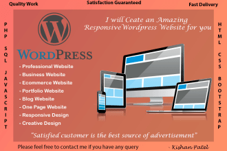 create a fantastic portfolio website within 24 hours