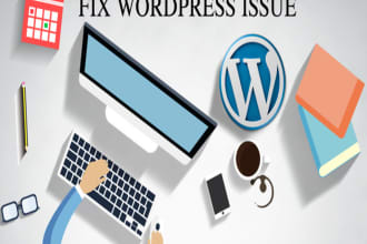 fix wordpress errors and issues