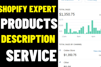 be your epic and engaging shopify product description writer