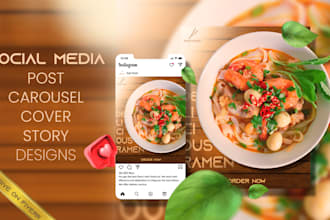design social media posts and banners for you