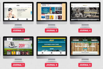customize opencart journal theme and provide