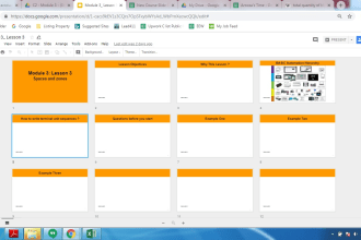 recreate, adapt presentations and draw diagrams