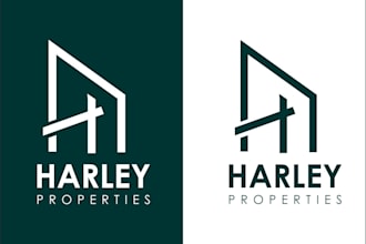 design home decor or real estate simple logo