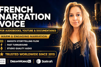 record your french audiobook and narration