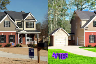 edit real estate photos retouching and enhance