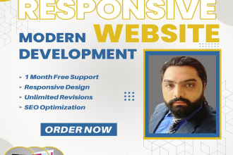 create website with full database support