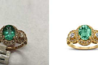 jewelry image editing and retouching