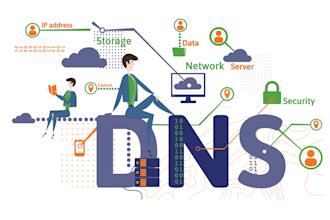 config your domain name dns rdns and all records, 10 score
