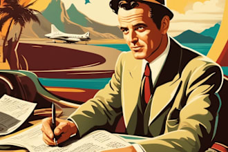 write travel article or blog post