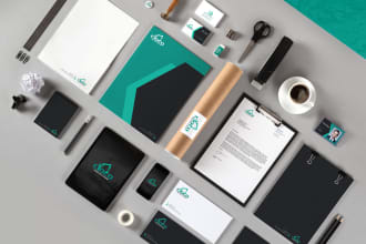 design logo along with stationery for your brand in 24hrs