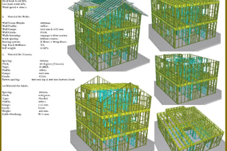 design of light gauge steel structure framecad