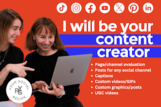 be your social media content creator