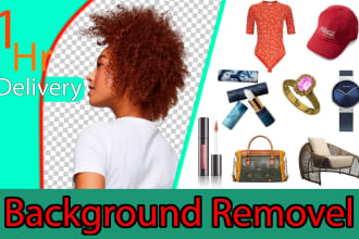 do 100 images remove background or cut out photo perfectly