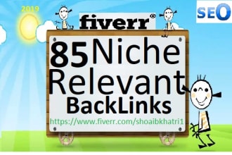 provide 60 niche relevant backlinks manually blog comments