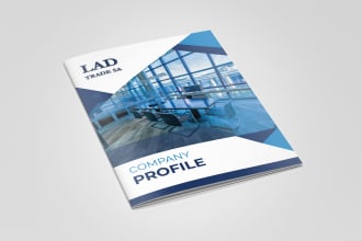 design creative professional company profile