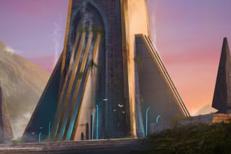 change your video background and add custom matte painting