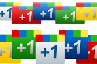 give 1300 Google plus votes for website or webpage