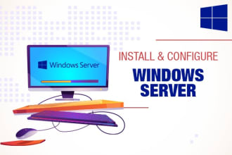 install, configure and fix microsoft windows server