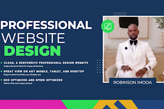 design a professional company website