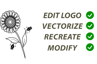 edit your logo, recreate, provide source file