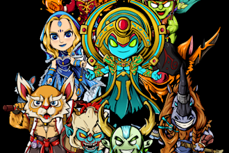 draw and design a chibi character