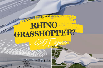 create architectural 3d models in rhino grasshopper