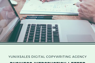 write a professional business introduction letter in 24 hrs