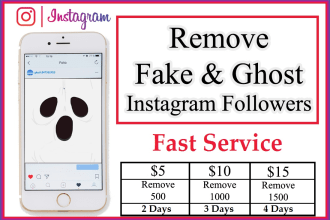 remove fake and ghost instagram followers