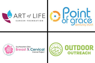design unique nonprofit organisation and charity logo