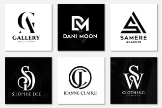 do modern luxury fashion and clothing brand logo design