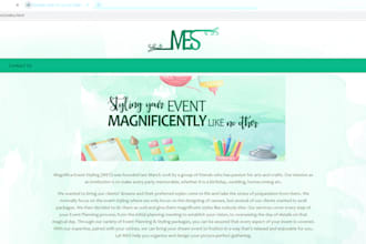 create a static portfolio webpages for your projects