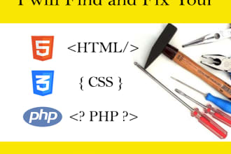 fix your dot net, php, asp, css, html, js errors