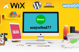 create eye catching and modern ecommerce and simple website
