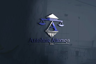 design unique logo for law firm, marketing or consultant business