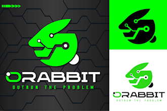 design a modern ai saas tech startup logo in 1 day