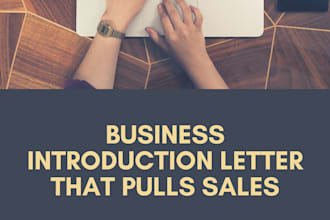 write a perfect business introduction letter in 24 hrs
