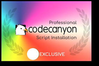 fix and setup codecanyon scripts