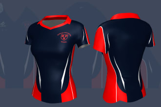design a full print sublimation jersey or uniform