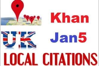 do 150 UK local citations and business directories for local SEO