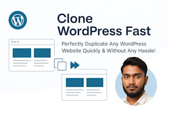 professionally copy and clone your wordpress website fast